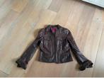 Mooi bruin leren jack, Maat 38/40 (M), Mexx, Bruin, Ophalen of Verzenden