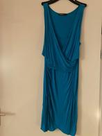 Jurk Supertrash turquoise stretch gedrappeerd mouwloos XL, Supertrash, Blauw, Maat 46/48 (XL) of groter, Ophalen of Verzenden