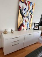 XOON Dressoir - Wit - Moderne Stijl, Ophalen, Met deur(en), Hoogglans wit, 150 tot 200 cm