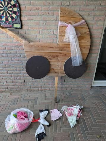 Geboortebord kinderwagen  beschikbaar voor biedingen