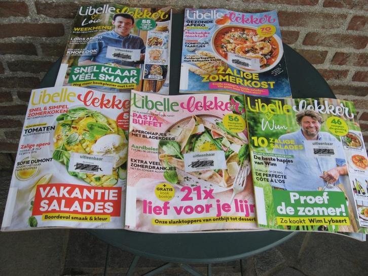 10 tijdschriften: libelle lekker - jaargang 2022, Boeken, Tijdschriften en Kranten, Gelezen, Damesbladen, Verzenden