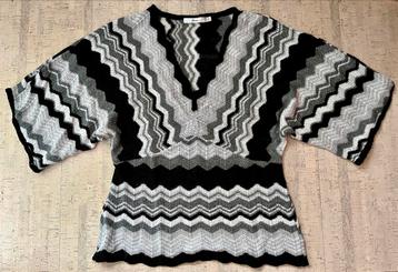 Miss Etam Trui - XL Zwart Wit Zilver beschikbaar voor biedingen