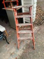 Oude houten trap, Doe-het-zelf en Verbouw, Ladders en Trappen, Ophalen of Verzenden, Gebruikt, Trap, Minder dan 2 meter