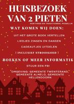 Huisbezoek van twee pieten, Ophalen