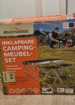 Camping meubelset, Caravans en Kamperen, Kampeermeubelen, Ophalen, Nieuw, Campingtafel