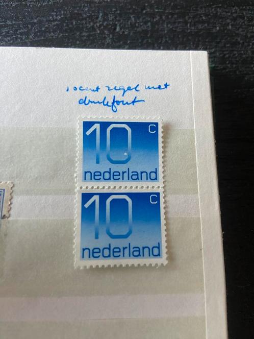 Drukfout Nederland postzegel 10 cent, Postzegels en Munten, Postzegels | Nederland, Ophalen of Verzenden