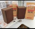 1965 set Akai SW-127 Single 2 Way Speaker Speakers vintage, Audio, Tv en Foto, Luidsprekers, Overige merken, Nieuw, Ophalen of Verzenden