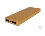 Power bank ghia goldbar 8000 mah powerbank goud, Ophalen of Verzenden, Nieuw