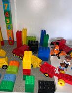 Duplo blokken, motor ,auto poppetjes letters plus grondplaat, Kinderen en Baby's, Speelgoed | Duplo en Lego, Ophalen of Verzenden