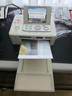 Sony DPP-FP90 compacte fotoprinter met hééél veel fotopapier, Computers en Software, Printers, Ophalen of Verzenden, Zo goed als nieuw