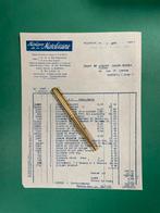 Motobécan Motorcycle Factory Factuur 1930 FRA (Origineel), Ophalen of Verzenden, Motoren