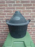 Plastic mand gistingsfles, Ophalen of Verzenden, Zo goed als nieuw