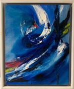 Yon Nicolas - Modern Abstract Werk - Acryl verf op doek, Antiek en Kunst, Kunst | Schilderijen | Abstract, Ophalen of Verzenden