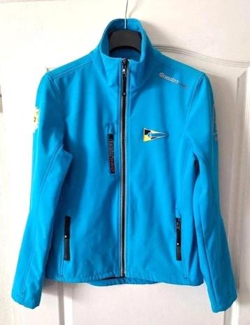 Gaastra softshell jas blauw – maat L – Lipton Ice Tea editie beschikbaar voor biedingen