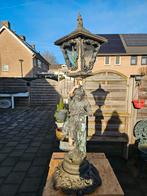 Antiek tuinbeeld 130cm hoog, Ophalen, Metaal