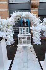 Witte Duivenkooi Kasteelvorm Decoratie, Ophalen, Zo goed als nieuw