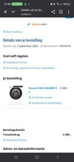 Hoover wasmachine, Eén persoon, Cadeaubon, Overige typen