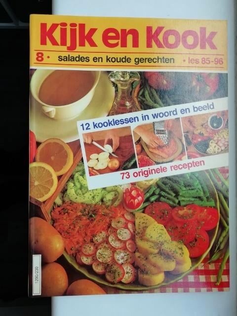 Kijk en kook nummer 8 salades en koude gerechten, Boeken, Kookboeken, Gelezen, Overige gebieden, Ophalen