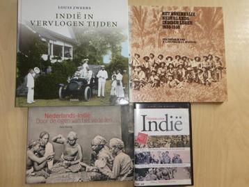 Nederlands Indië - 4 boeken + 6 dvd's beschikbaar voor biedingen