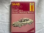 Saab 99 & 900 Werkplaatshandboek Haynes, Ophalen of Verzenden, Gelezen
