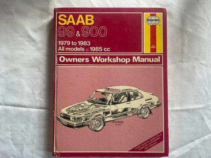 Saab 99 & 900 Werkplaatshandboek Haynes, Boeken, Auto's | Boeken, Gelezen, Ophalen of Verzenden
