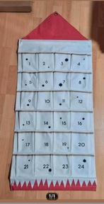 Adventskalender van stof 50x120. Nieuw, Diversen, Kerst, Ophalen of Verzenden, Nieuw