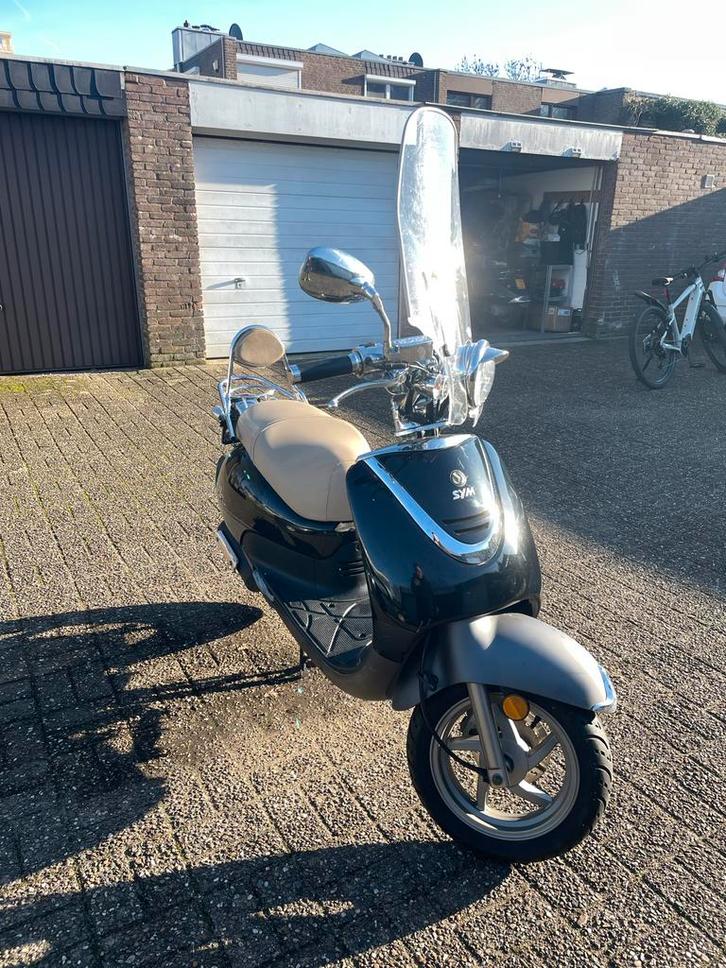 Sym Allo snorscooter in goede staat, Fietsen en Brommers, Scooters | SYM, Gebruikt, Allo, Maximaal 45 km/u, Benzine, Ophalen