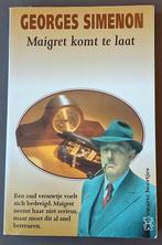Maigret komt te laat - Georges Simenon, Boeken, Detectives, Gelezen, Georges Simenon, Ophalen of Verzenden
