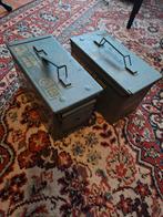 M2a1 Browning .50 munitie kist 2 stuks, Ophalen, Landmacht, Nederland, Kist of Geocache