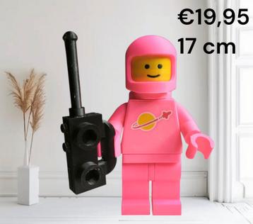 🩷 Maxi figure van een vintage lego Classic Pink Spacemen 🩷 beschikbaar voor biedingen