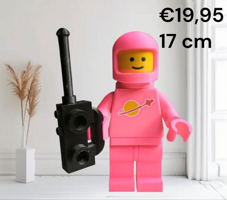 🩷 Maxi figure van een vintage lego Classic Pink Spacemen 🩷, Kinderen en Baby's, Speelgoed | Duplo en Lego, Nieuw, Ophalen of Verzenden
