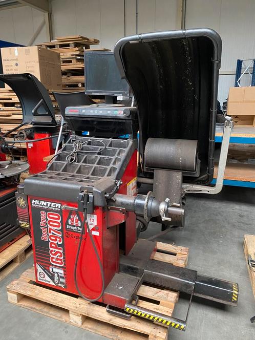 Hunter GSP9700 balanceer machine drukrol lift Road Force, Auto diversen, Autogereedschap, Zo goed als nieuw, Ophalen