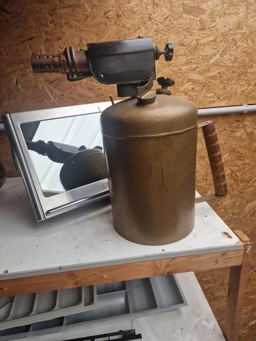 Mega grote soldeer brander ontsteker oldtimer trekker?, Antiek en Kunst, Antiek | Koper en Brons, Ophalen