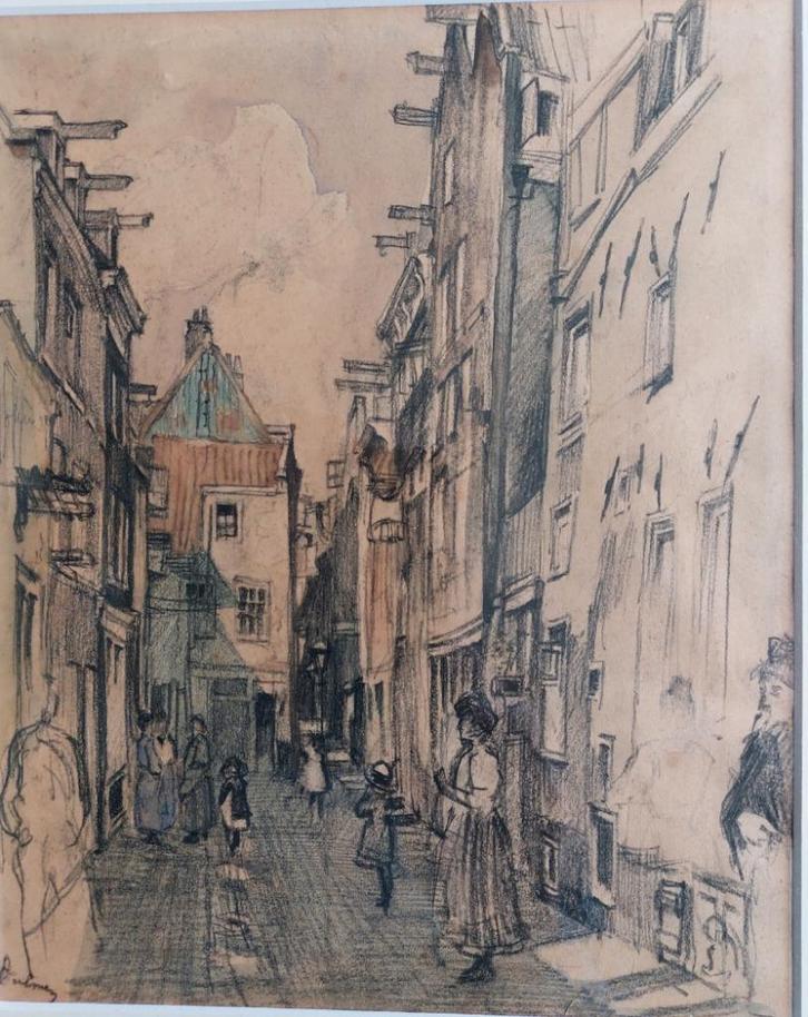 Erasmus Bernard van Dulmen Krumpelman 1897-1987. Amsterdam, Antiek en Kunst, Kunst | Schilderijen | Klassiek, Verzenden