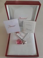 Baccarat kristallen hanger hart., Ophalen of Verzenden, Zo goed als nieuw, Roze, Overige materialen