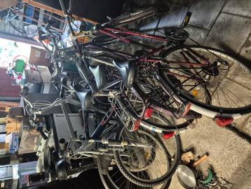 Partij fietsen (opknappers) beschikbaar voor biedingen