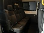 Ford Transit 2.0 TDCI 130pk L3H3 Dubbele Cabine Euro6 Airco, 4 cilinders, 7 stoelen, Wit, 2280 kg