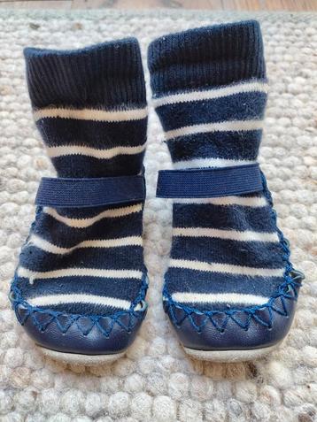 Polarn O Pyret moccasins anti slip slof sokken maat 22 / 23 beschikbaar voor biedingen