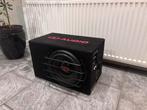 Subwoofer met versterker en highlow converter, Auto diversen, Autospeakers, Ophalen, Gebruikt