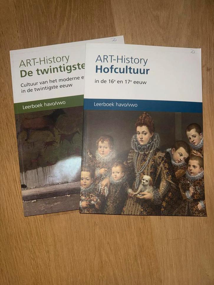 Kunstgeschiedenis leerboeken havo/vwo, Boeken, Studieboeken en Cursussen, Gelezen, Overige niveaus, Alpha, Ophalen of Verzenden