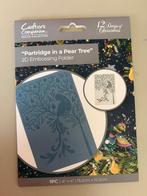 embossing folder Patrijs in perenboom crafters companion, Verzenden, Zo goed als nieuw, Overige thema's, Pons of Mal