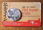 Japan vijfje coincard 2009 zwaar verzilverde € 5 euro munt, Postzegels en Munten, Munten | Nederland, Ophalen of Verzenden, Koningin Beatrix