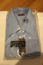 overhemd blauw nieuw, Ophalen of Verzenden, Nieuw, Blauw, Halswijdte 39/40 (M)