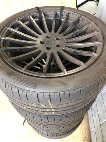 Mercedes GLE HAXER velgen 22 inch BREEDSET PIRELLI banden beschikbaar voor biedingen
