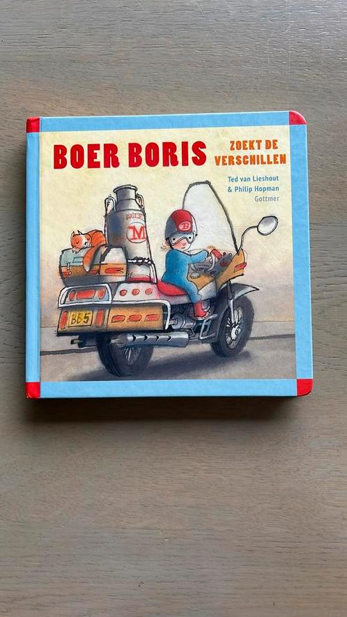 Ted van Lieshout - Boer Boris zoekt de verschillen, Boeken, Kinderboeken | Baby's en Peuters, Zo goed als nieuw, 3 tot 4 jaar