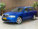 Skoda Octavia Combi 2.0 TFSI RS, 4 cilinders, 1984 cc, Blauw, Origineel Nederlands