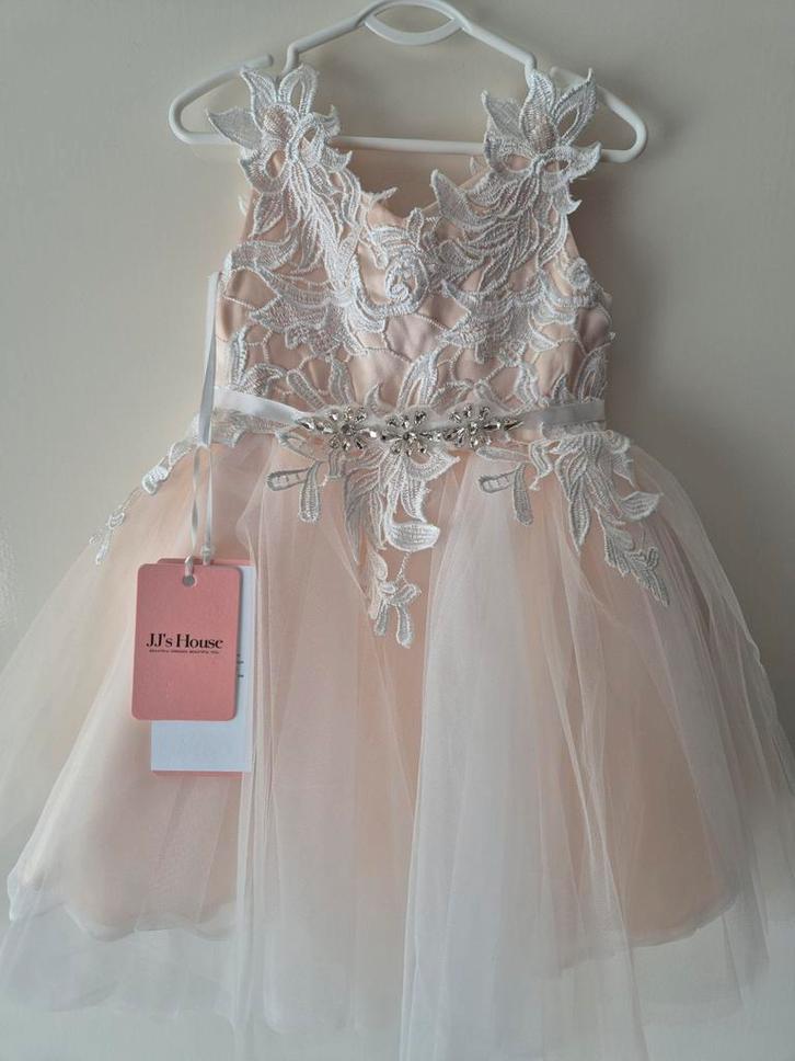 Nieuw jurkje bruidsmeisje maat 92, Kleding | Dames, Trouwkleding en Trouwaccessoires, Nieuw, Wit, Ophalen of Verzenden