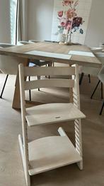 Tripp Trapp kinderstoel white wash, Ophalen, Zo goed als nieuw, Meegroeistoel