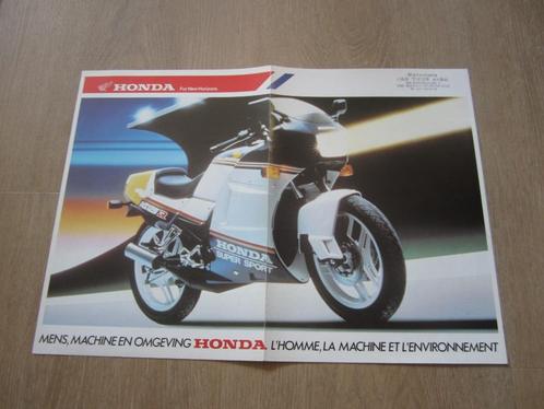 Honda NS125 / MTX125 brochure folder 1989 ?, Motoren, Handleidingen en Instructieboekjes, Honda, Ophalen of Verzenden