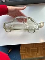 Oude glazen fles in de vorm van een Fiat 500, Huis en Inrichting, Ophalen of Verzenden, Zo goed als nieuw